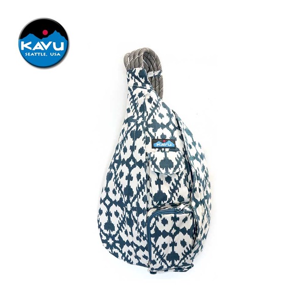 kavu rope bag blue blot